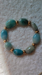 Ocean blue bracelet