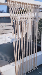 Crystal Macrame curtain