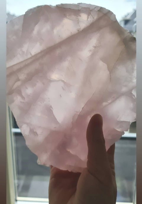 Rosequartz slab