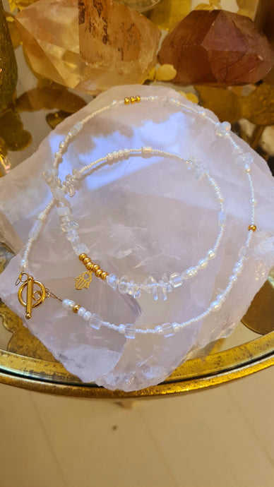 Crystal waist chain
