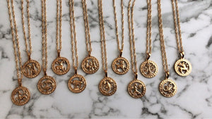 Sign necklace