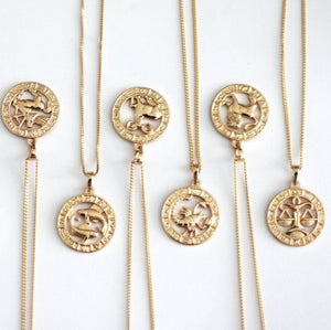 Sign necklace